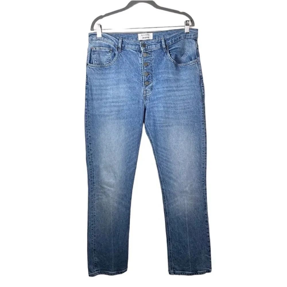 ✨Reformation Jeans Cynthia Button Fly High Rise Straight Jeans✨